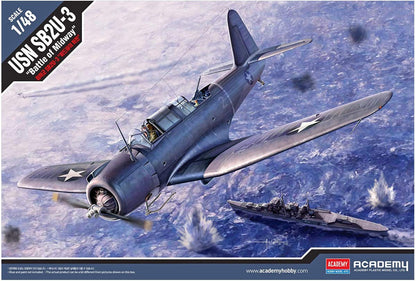 Academy SB2U-3 Vindicator 1/48 "Battle of Midway" - Kit de Modelo