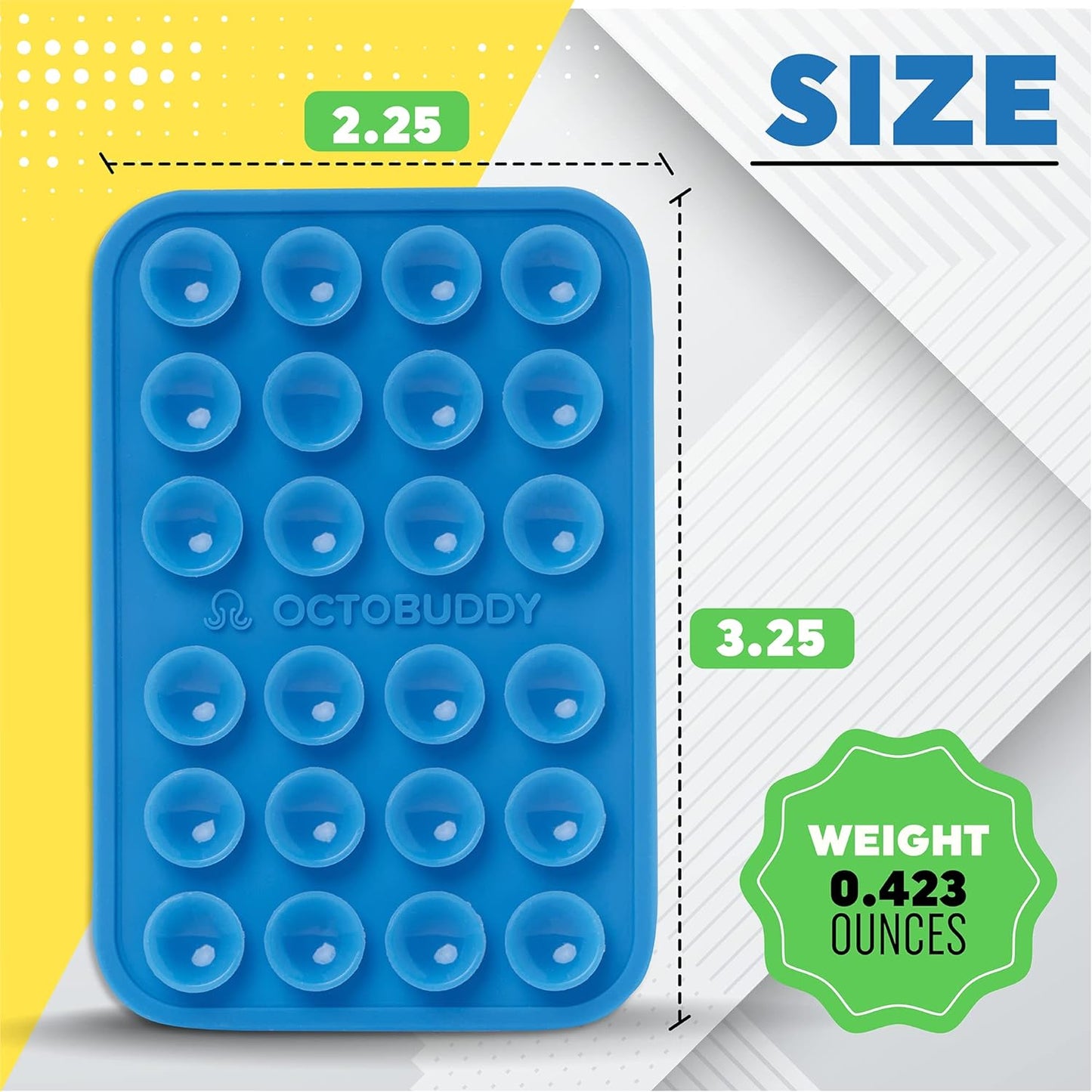 OCTOBUDDY Capa de telefone com sucção de silicone