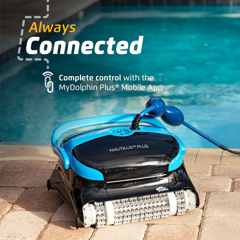 Aspirador de pó para piscina Dolphin Nautilus CC Plus