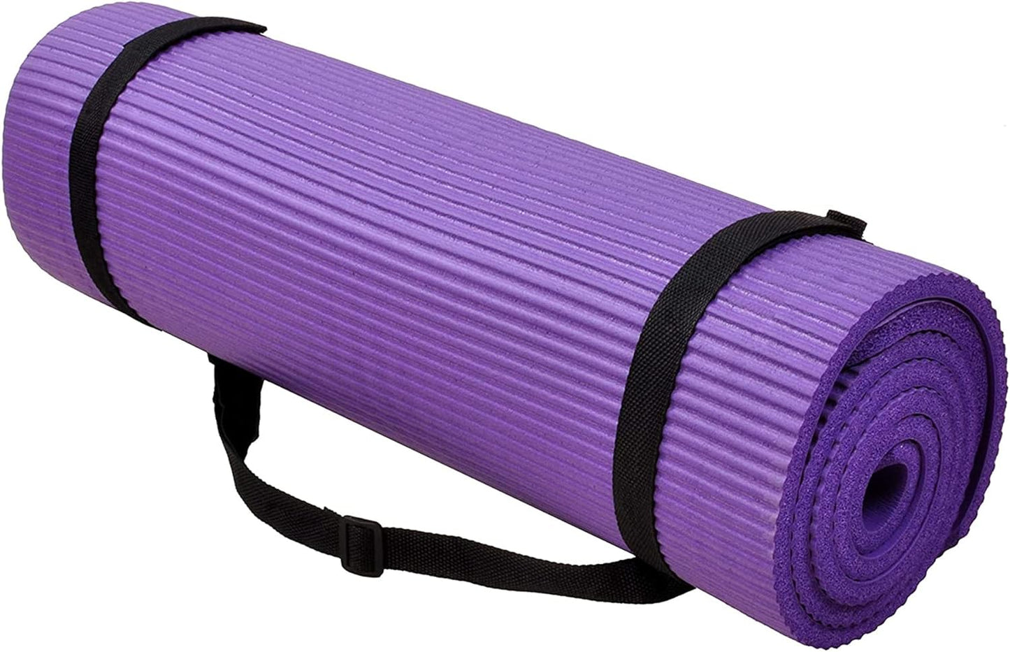 Balance From Go Yoga Tapete de ioga extra grosso roxo