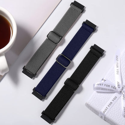 Lerobo 3 Pulseiras Elásticas para Samsung Galaxy Watch 7 6 5 4 (Preto, Azul Meia-Noite, Cinza Escuro)