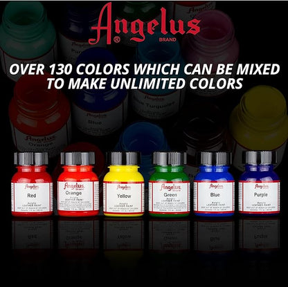 Angelus Tinta acrílica para couro 29,5 ml azul escuro