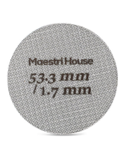 Maestri House 3 Pcs Puck Screen Filtro de Café Reutilizável 53.3mm (Aço)