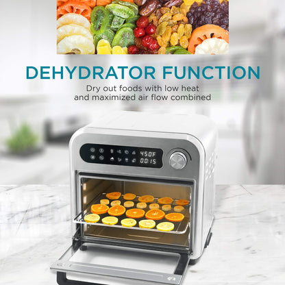 Elite Gourmet EAF1010D Air Fryer Convection Oven Programável 10L