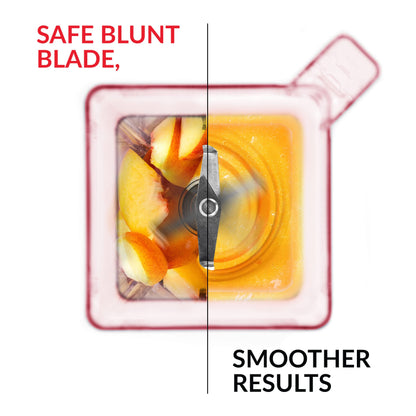 Blendtec Jarra WildSide+ 90oz Vermelha - Para Liquidificadores Comerciais