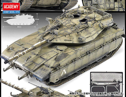 Academy Merkava Mk II D Israeli Defense Force 1/35 Kit de Modelo