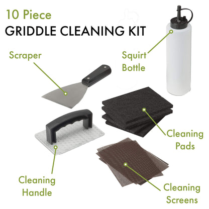 Cuisinart Kit de Limpeza para Chapa 10 Peças CCK-358