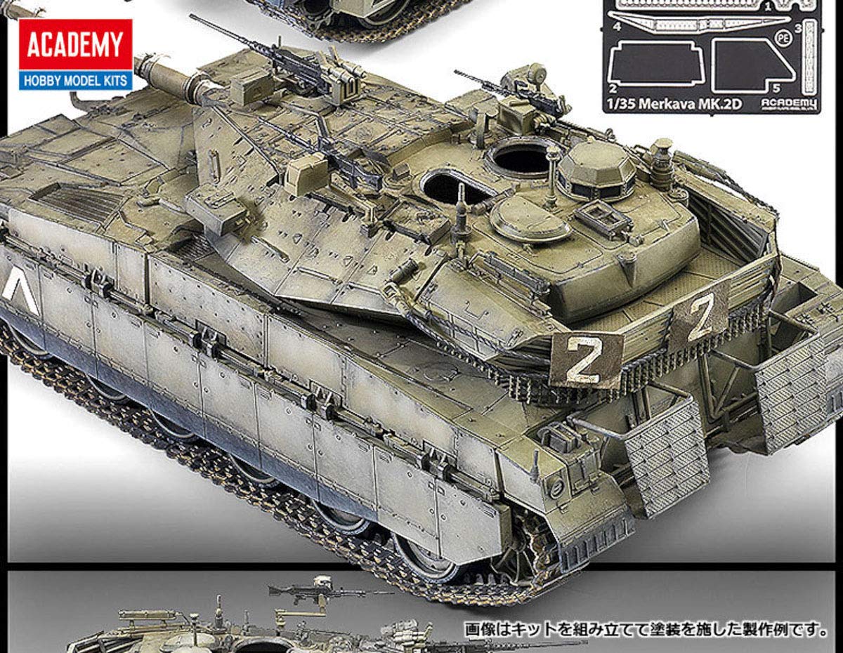 Academy Merkava Mk II D Israeli Defense Force 1/35 Kit de Modelo