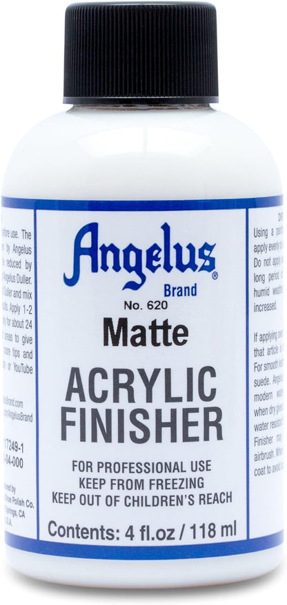 Angelus Brand Acrylic Leather Paint Matte Finisher No. 620