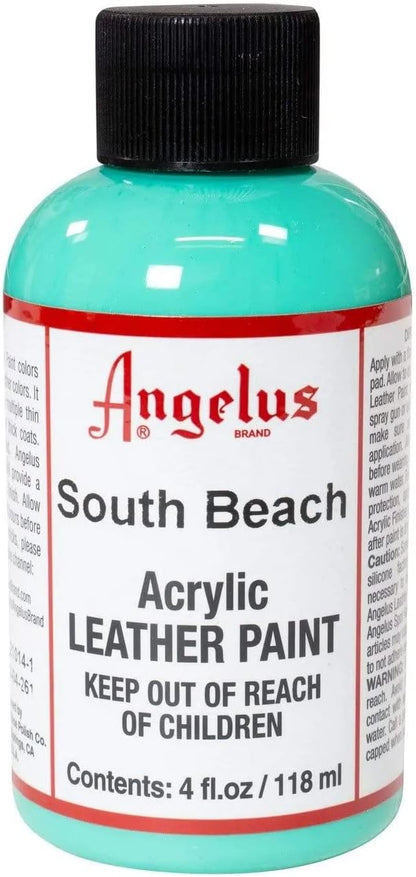 Angelus Tinta acrílica para couro 118 ml South Beach