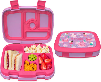 Bentgo® Lancheira infantil à prova de vazamento rosa