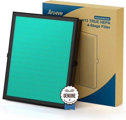 AROEVE Filtro de ar para reposição 4 em 1 H13 HEPA