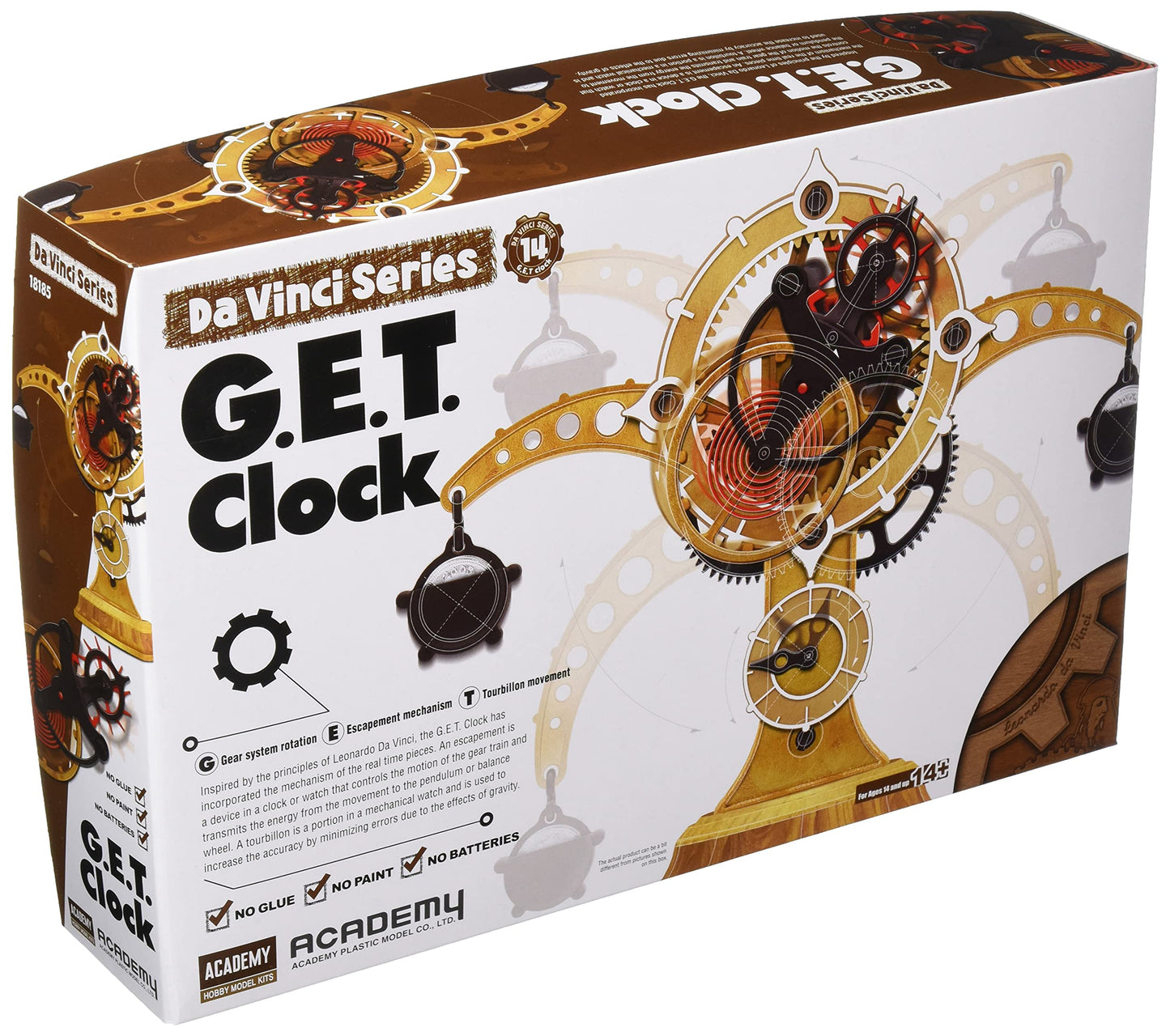 Academy Leonardo Da Vinci Tourbillon Watch 18185 - Modelo Educativo